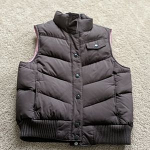 GAP Brown Puffer Vest- Vintage?